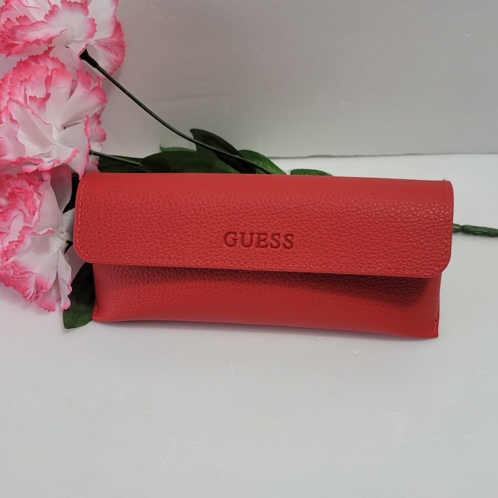 Guess Red Glasses Case